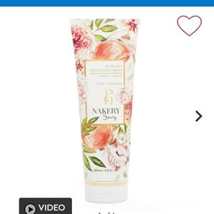 Nakery Beauty hand and shower gel.